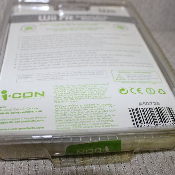 3/$28❤️new Wii Fit Battery Pack For Nintendo Wii Fit Board ICON 700mAh ASD720 - Picture 3 of 5